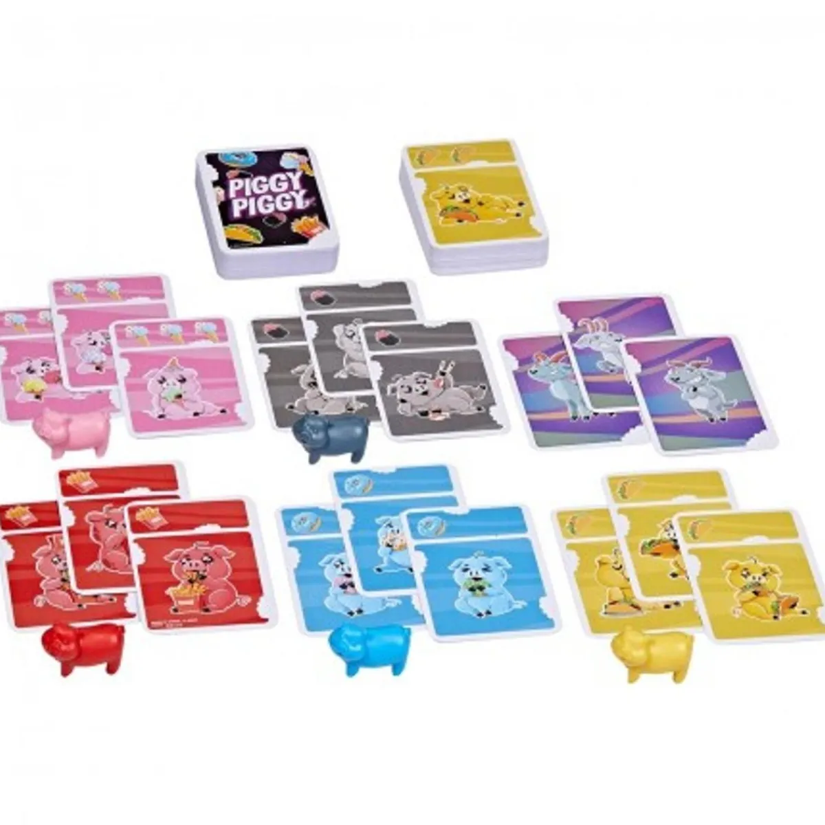 HASBRO GAMING Juegos Y Puzzles|Friki Zone*Hasbro - Juego de Cartas Piggy Piggy