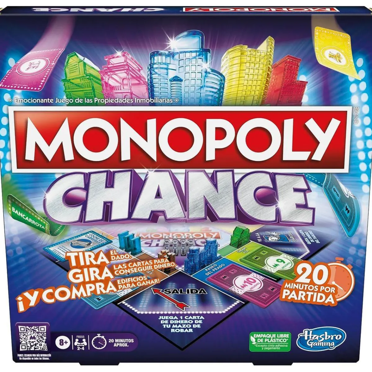 FABA Friki Zone|Juegos Y Puzzles*Hasbro - Juego de mesa rápido para 2 a 4 jugadores en español