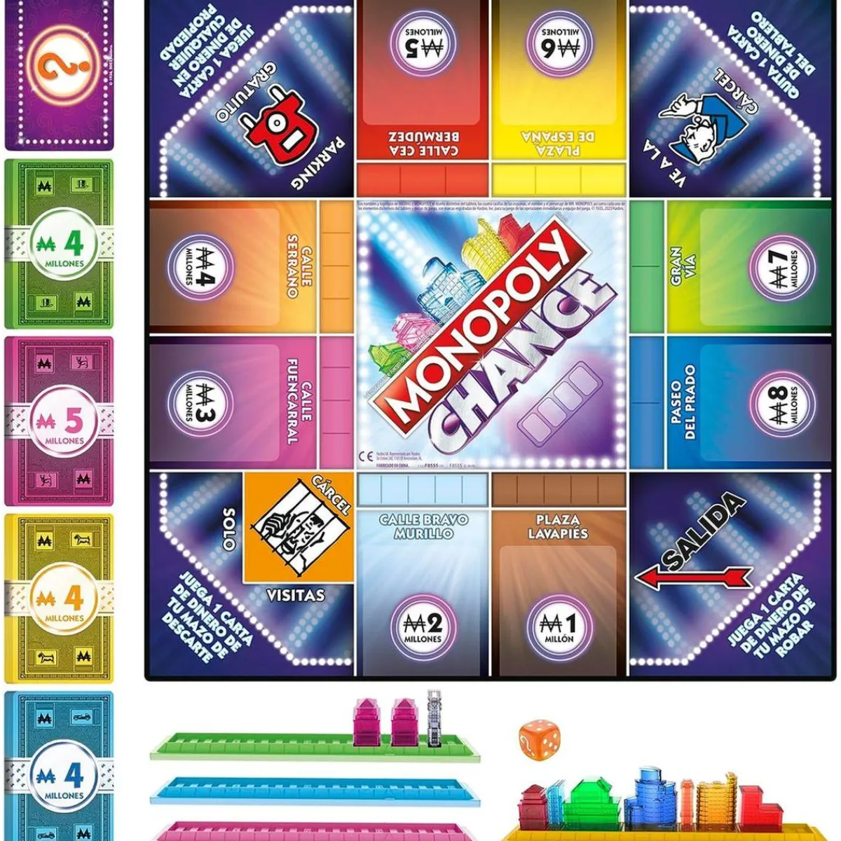 FABA Friki Zone|Juegos Y Puzzles*Hasbro - Juego de mesa rápido para 2 a 4 jugadores en español