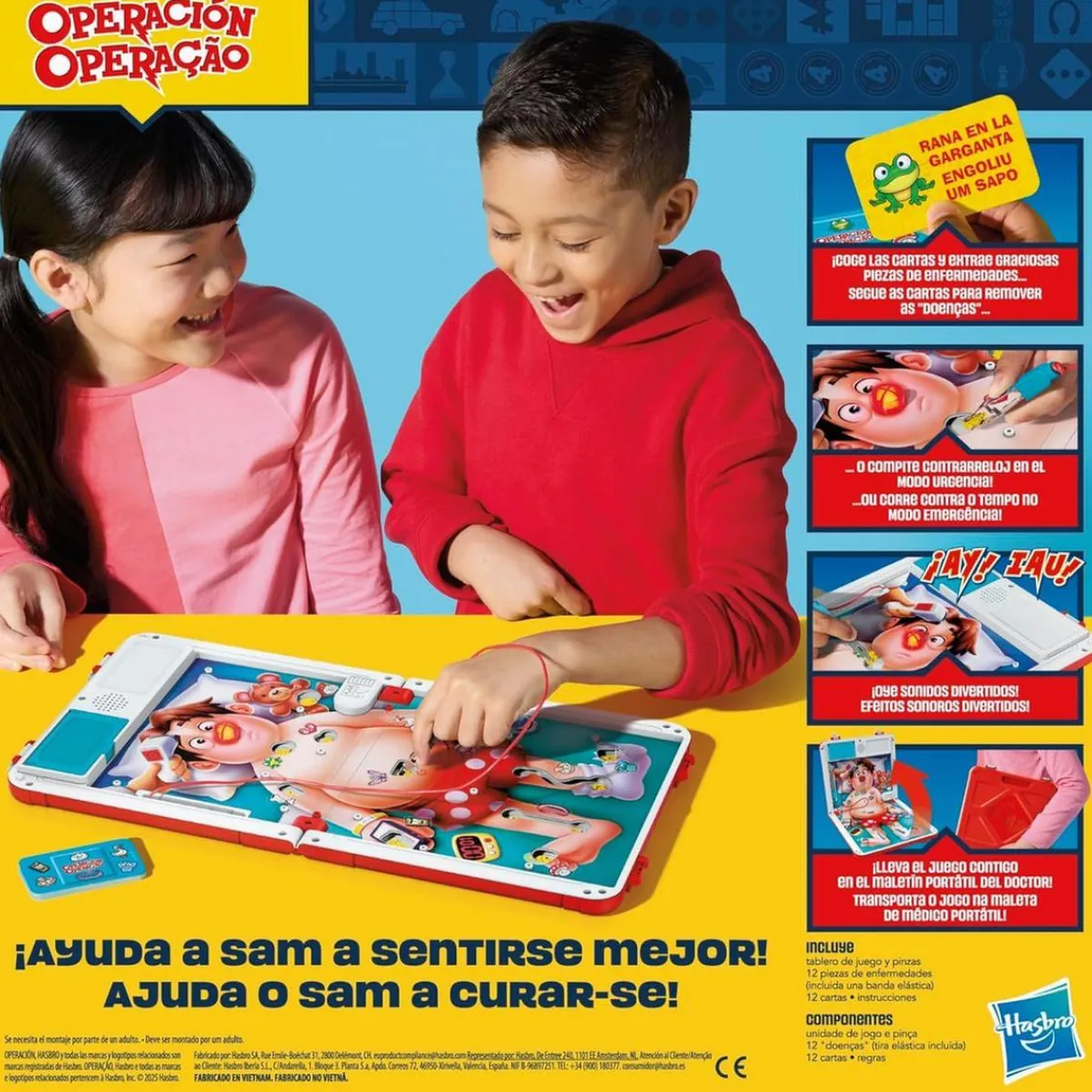 HASBRO IBERIA Friki Zone|Juegos Y Puzzles*Hasbro - Juego operación