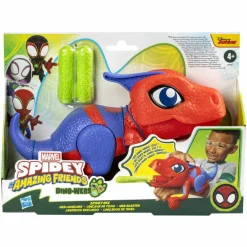 HASBRO IBERIA Coleccionables Y Mini Mundos*Hasbro - Marvel Spidey and His Amazing Friends - Dino-Webs Lanzador arácnido