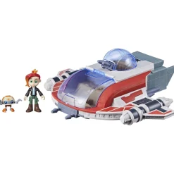 HASBRO EU TRADING Coleccionables Y Mini Mundos*Hasbro - Star Wars - Barco The Crimson Firehawk de Star Wars con 2 figuras de acción ㅤ