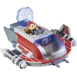 HASBRO EU TRADING Coleccionables Y Mini Mundos*Hasbro - Star Wars - Barco The Crimson Firehawk de Star Wars con 2 figuras de acción ㅤ