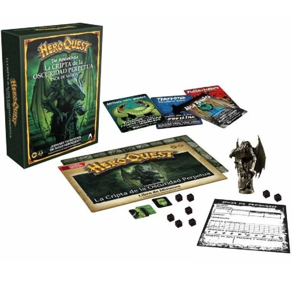 Avalon Hill Juegos Y Puzzles|Friki Zone*HeroQuest: La cripta de la Oscuridad Perpetua