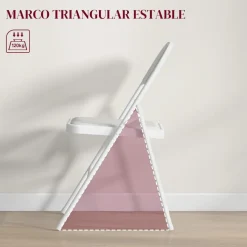 Homcom Estilo De Vida*- 2 sillas plegables Blanco