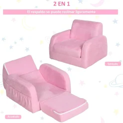 Homcom Estilo De Vida*- Sillón reclinable para niños