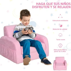 Homcom Estilo De Vida*- Sillón reclinable para niños