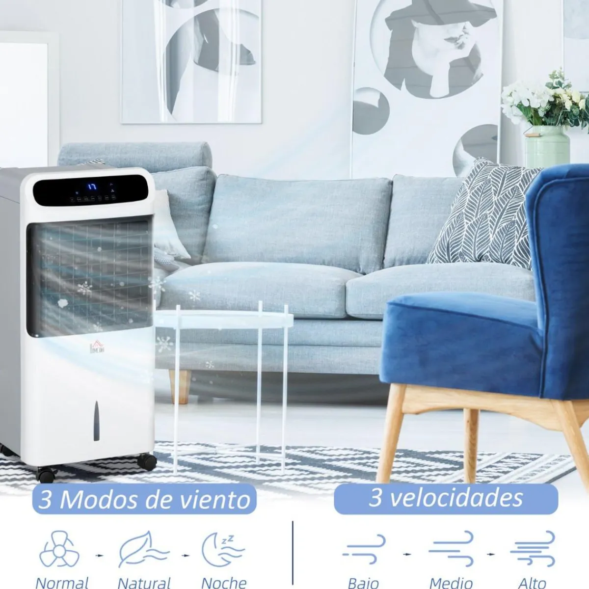 Homcom Figuras De Acción*- Aire Acondicionado Humidificador
