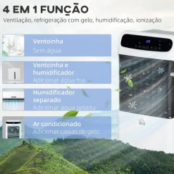 Homcom Figuras De Acción*- Aire Acondicionado Humidificador