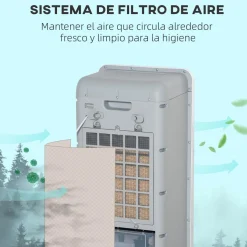 Homcom Figuras De Acción*- Aire Acondicionado Humidificador