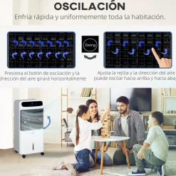 Homcom Figuras De Acción*- Aire Acondicionado Humidificador