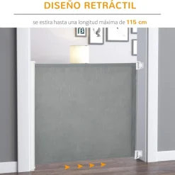 Homcom Coleccionables Y Mini Mundos*- Barrera seguridad para interiores