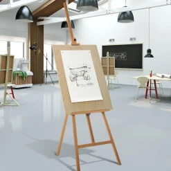 Homcom Arte Y Manualidades*- Caballete de pintura de madera