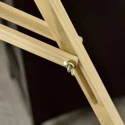 Homcom Arte Y Manualidades*- Caballete de pintura de madera