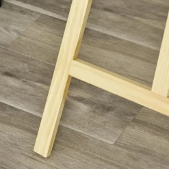 Homcom Arte Y Manualidades*- Caballete de pintura de madera