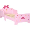 Homcom Estilo De Vida*- Cama infantil corazones Rosa