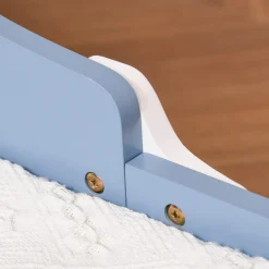 Homcom Estilo De Vida*- Cama infantil estrellas Azul/Blanco