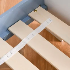 Homcom Estilo De Vida*- Cama infantil estrellas Azul/Blanco