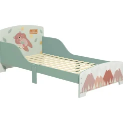 Homcom Estilo De Vida*- Cama infantil Montañas Verde