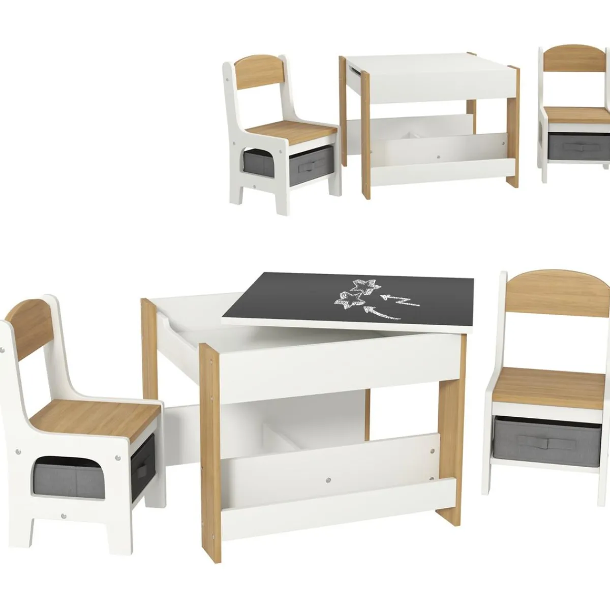 Homcom Estilo De Vida*- Conjunto de Mesa con Sillas