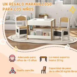 Homcom Estilo De Vida*- Conjunto de Mesa con Sillas