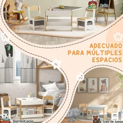 Homcom Estilo De Vida*- Conjunto de Mesa con Sillas