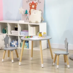 Homcom Estilo De Vida*- Conjunto de mesa y dos sillas estrella