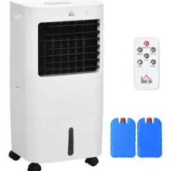 Homcom Figuras De Acción*- Enfriador de Aire Portátil 15L