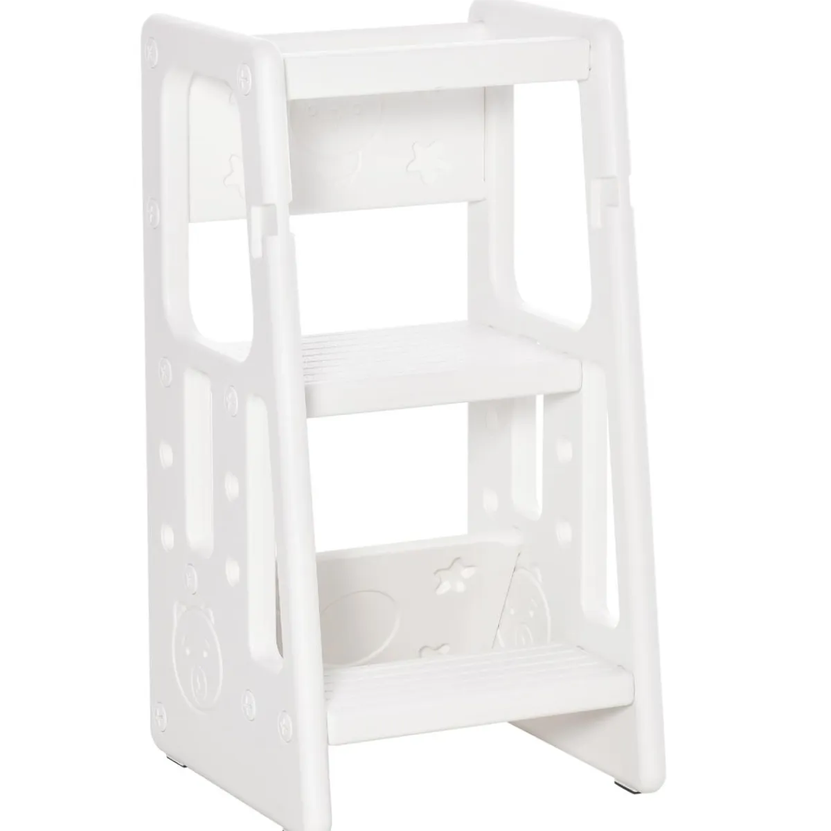 Homcom Estilo De Vida*- Escalón elevador Taburete aprendizaje