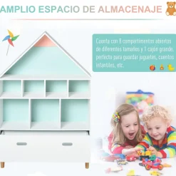 Homcom Estilo De Vida*- Estantería de madera