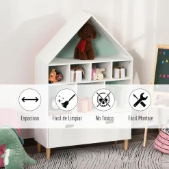 Homcom Estilo De Vida*- Estantería de madera