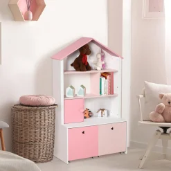 Homcom Estilo De Vida*- Estantería de madera infantil