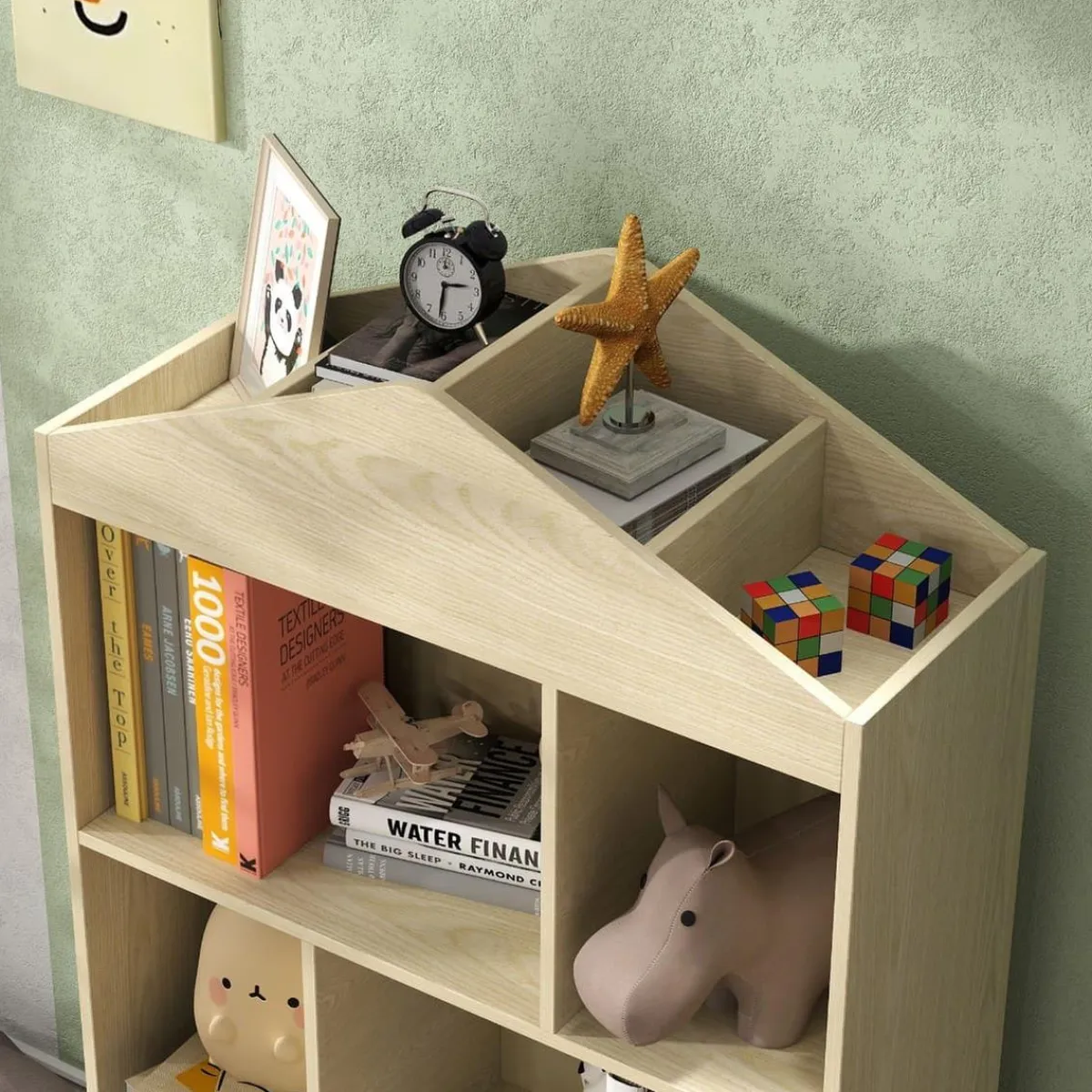 AIYAPLAY Estilo De Vida*Homcom - Estantería infantil madera