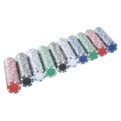 Homcom Juegos Y Puzzles|Friki Zone*- Juego de Póker Aluminio