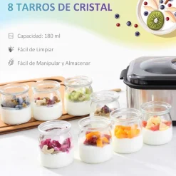 Homcom Figuras De Acción*- Maquina para hacer Yogures