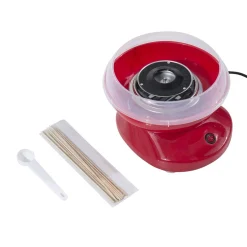 Homcom Figuras De Acción*- Máquina Roja de Algodón de Azúcar