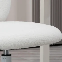 Homcom Estilo De Vida*- Silla infantil de borreguito Blanco