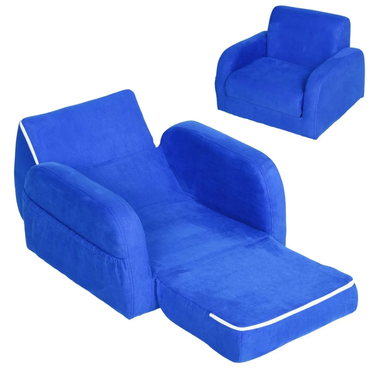 Homcom Estilo De Vida*- Sillón cama infantil 2 en 1