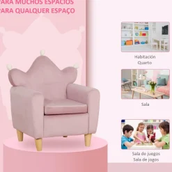 Homcom Estilo De Vida*- Sillón infantil