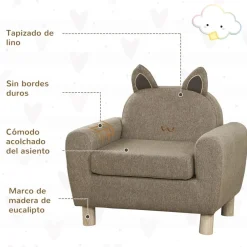 Homcom Estilo De Vida*- Sillón infantil