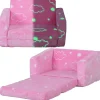 AIYAPLAY Estilo De Vida*Homcom - Sillón infantil Rosa brilla en la oscuridad