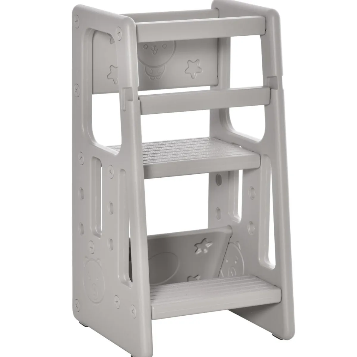 Homcom Estilo De Vida*- Torre de aprendizaje Gris