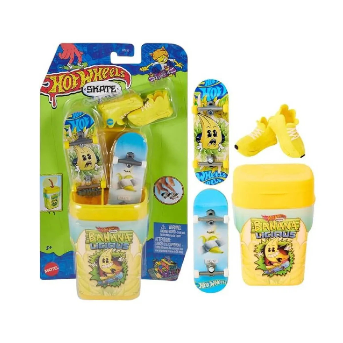 MATTEL Vehículos Y Circuitos*Hot Wheels - Caja 2 monopatines de dedos (Varios modelos)