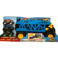 MATTEL Vehículos Y Circuitos*Hot Wheels - Camión transportador de Monster Trucks