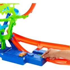 HOT WHEELS Vehículos Y Circuitos*- Choque en el Aire