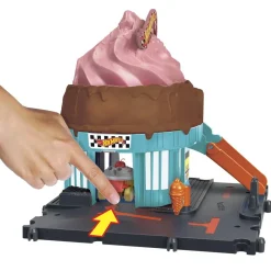 MATTEL Vehículos Y Circuitos*Hot Wheels - City Pista Let'S Race Heladería ㅤ