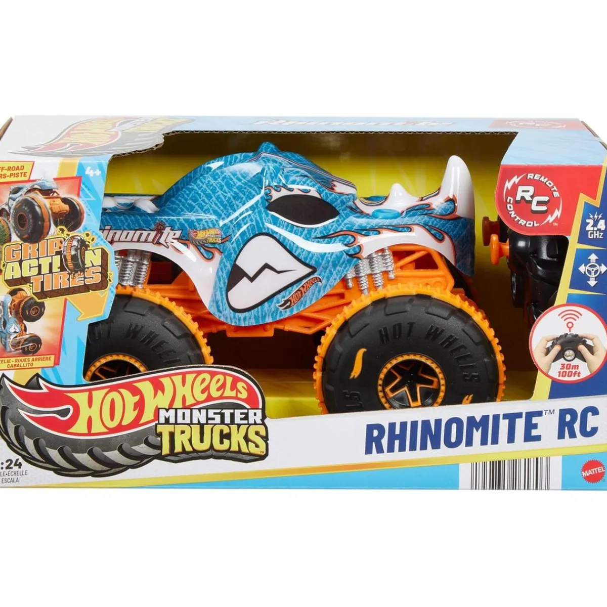 MATTEL Vehículos Y Circuitos*Hot Wheels - Coche teledirigido Rhinomite
