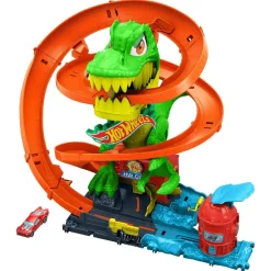 MATTEL Vehículos Y Circuitos*Hot Wheels - Estación de bomberos T-Rex