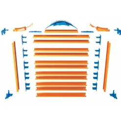 CEFA Vehículos Y Circuitos*Hot Wheels - Maletín portacoches 3 en 1