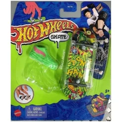 MATTEL Vehículos Y Circuitos*Hot Wheels - Monopatín de juguete con zapatillas para dedos, modelos surtidos (Varios modelos) ㅤ